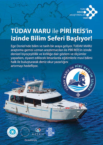 The Path of PİRİ REİS with TÜDAV MARU
