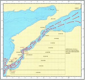 Current Maps of the Istanbul and Çanakkale Straits