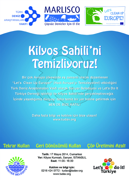 Haydi Kilyos Sahili’ni Temizleyelim!