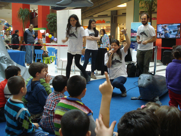 The Marine Wildlife Roadshow again in Turkey! 2013