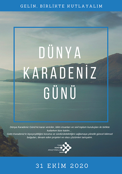 Basın Bülteni – 24. Uluslararası Dünya Karadeniz Günü Kutlanıyor