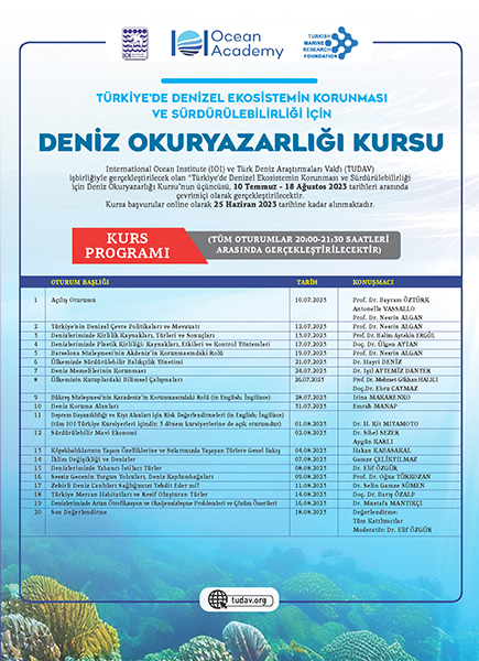 Deniz Okuryazarlığı Kursu