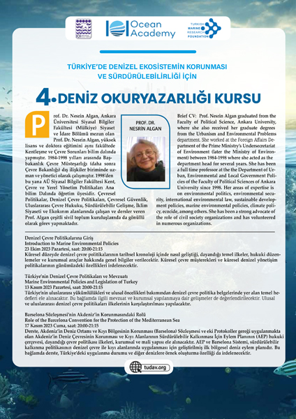 Deniz Okuryazarlığı Kursu